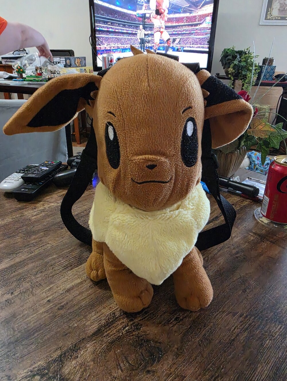 Pokemon Eevee plush backpack